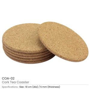 Cork Tea Coasters - Image 4