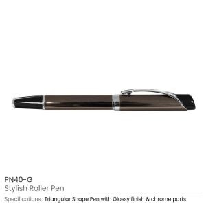 Stylish Metal Roller Pens - Image 5