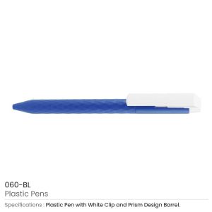 Prism Design Plastic Pens - Image 6
