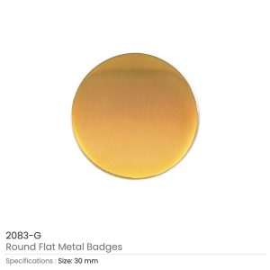 Round Flat Metal Badges - Image 4