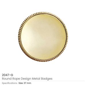 Round Rope Design Logo Badges - Image 3