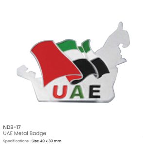 UAE Map Shape Flag Badges - Image 3