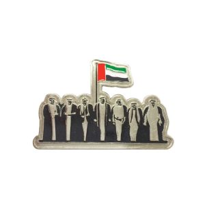 UAE Metal Badges with Magnet