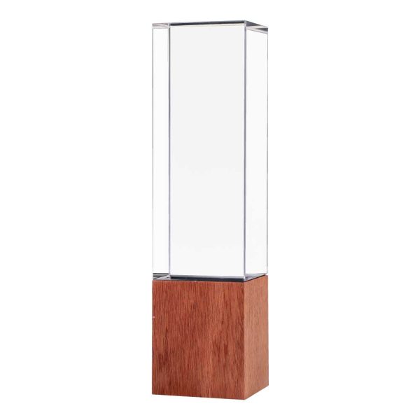 Cuboid-Shape-Crystal-Awards-with-Wooden-Base-CR-59-Blank