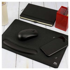 RPET Wireless Charging Mousepads - Image 4