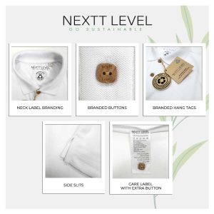 NEXTT LEVEL Recycled Polo T-Shirts - Image 5