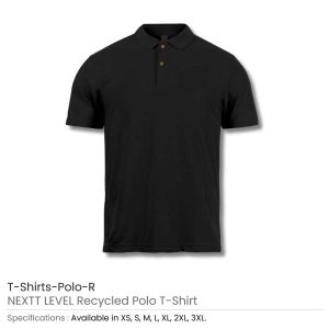 NEXTT LEVEL Recycled Polo T-Shirts - Image 9