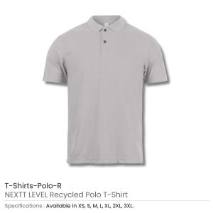 NEXTT LEVEL Recycled Polo T-Shirts - Image 10