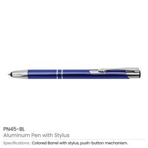 Aluminum Pens with Stylus - Image 7
