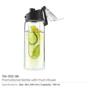 Water Bottle with Fruit Infuser - Image 7