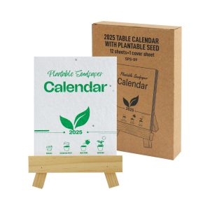 2025 Table Calendars with Plantable Seeds - Image 9