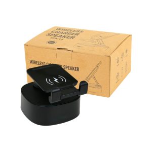 Wireless Fast Charger 15W with BT Speaker and RGB LED Logo - Image 12