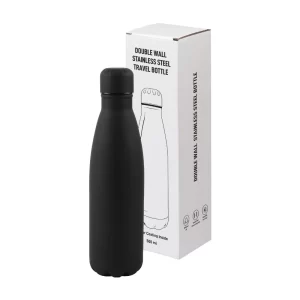 Premium Soft Touch Black Cola Bottles in Stainless Steel 500ml - Image 8