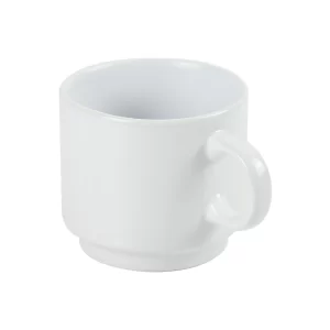 Ceramic Cups 10 Oz Glossy Finish White Color - Image 4