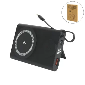 Magnetic Fast Wireless Charging Powerbank, 15W with iWatch Charger