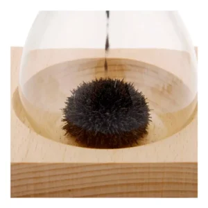 Magnetic Sand Timer with Wooden Base - 2 Minutes - Image 7