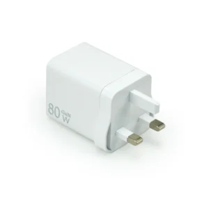 80W GaN Fast Charger Adaptor with Retractable Built-in Type-C Cable - Image 7