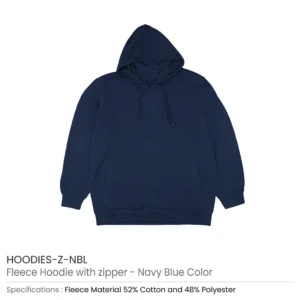 Fleece Hoodies with Zipper in (S to 3XL) Sizes - Image 10