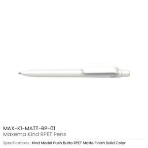 Maxema Kind rPET Pens, Matte Solid Color - Image 5