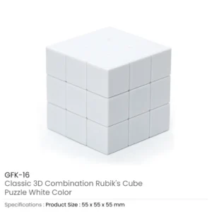 Promotional Rubik's Cube Puzzles White - Image 3