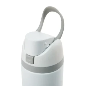 SS Bottles with Straw & Push Button Lid - Double-Wall Vacuum, 1Liter - Image 6