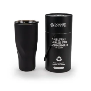 Dorniel Designs Tumblers with Transparent Lid, Recycled Stainless Steel - 540ml - Image 11