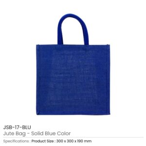 Reusable Square Jute Shopping Bags - Image 6