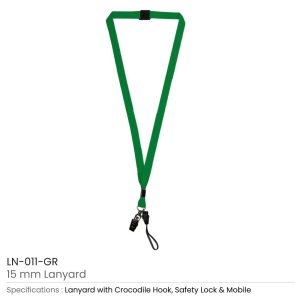 Lanyards with Crocodile Clip, Mobile Holders & Safety Lock - Image 10