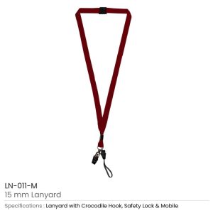 Lanyards with Crocodile Clip, Mobile Holders & Safety Lock - Image 12