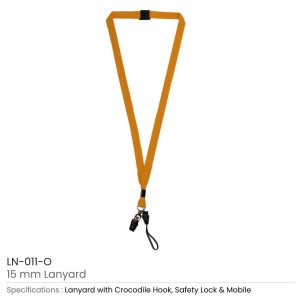 Lanyards with Crocodile Clip, Mobile Holders & Safety Lock - Image 15