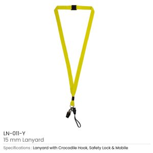 Lanyards with Crocodile Clip, Mobile Holders & Safety Lock - Image 14