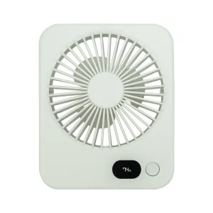 Rechargeable Table-Top Fan with Rotating Desk Stand, Compact & Portable, Type-C - Image 7