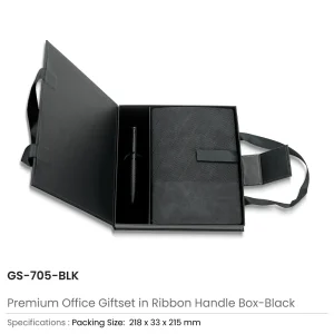 Premium Office Gift Sets in Magnetic Clasp Closure & Ribbon Handle Box - Image 7