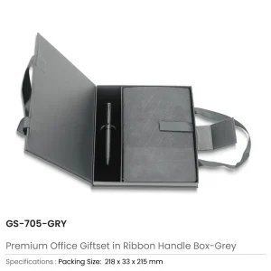 Premium Office Gift Sets in Magnetic Clasp Closure & Ribbon Handle Box - Image 8