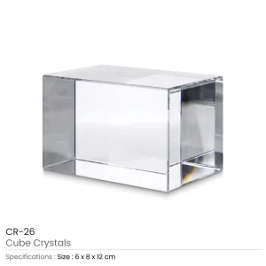 3D Rectangular Crystal Cube - Image 4