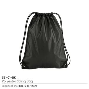 Promotional Drawstring Bags in High-Quality Polyester Material - Image 7